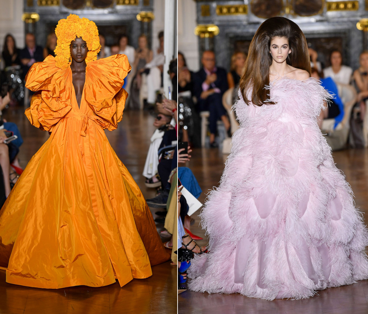 Фото Вечерние платья Валентино из коллекции Valentino Fall Couture 2018 на осень 2019