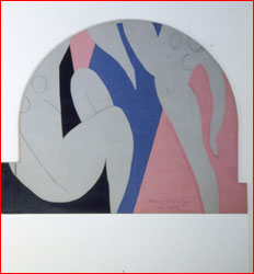 Анри Матисс. Танец (фрагмент - левая часть). 1931-1933 гг. Музей современного искусства города Парижа