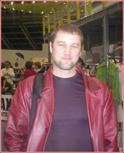 Алексей Маслаков в шоу-руме RFW
