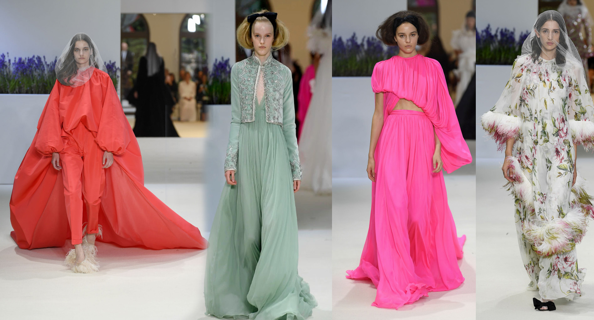 Вечерние платья Giambattista Valli Couture Fall: новости кутюрной моды на осень 2018