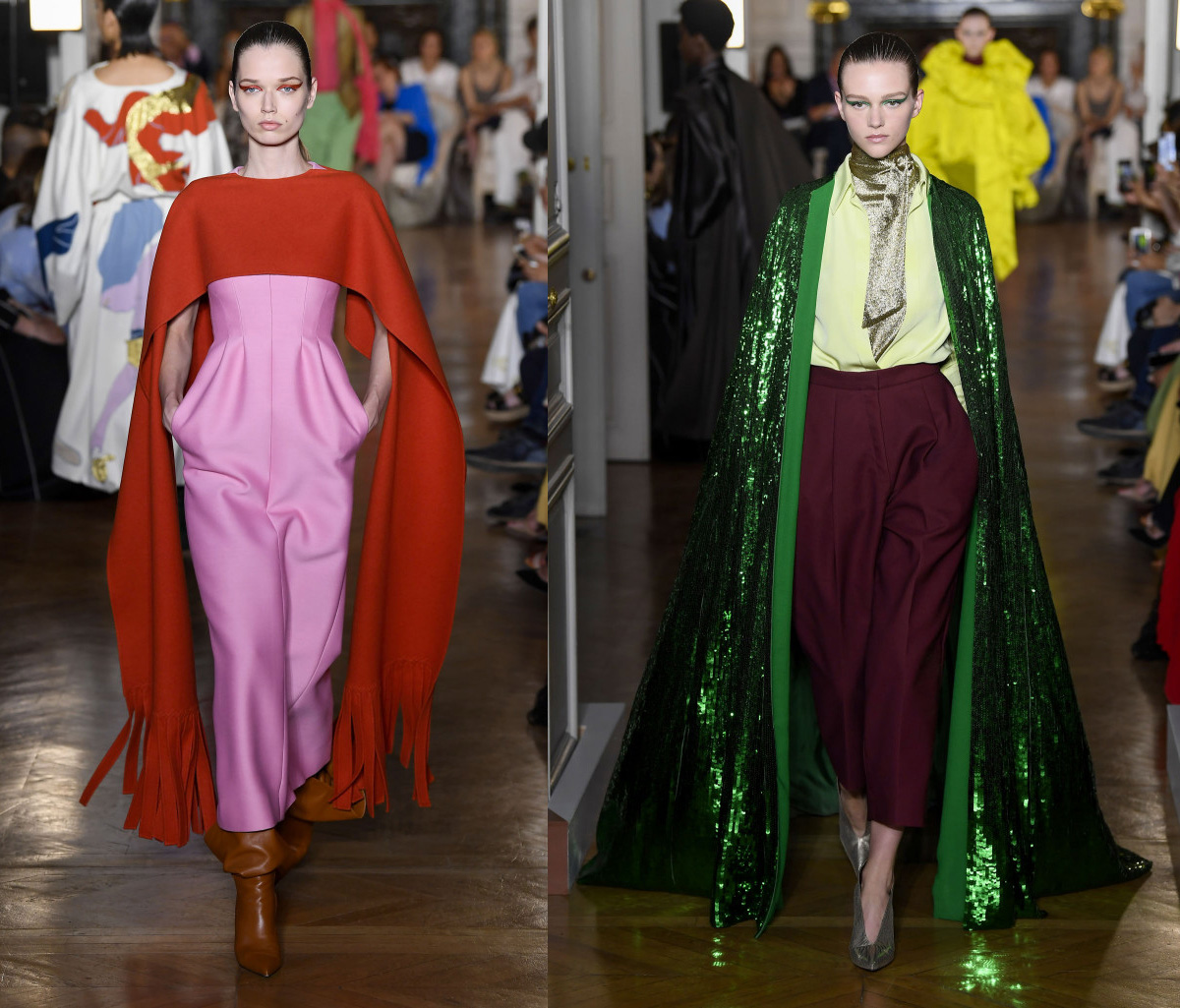 Фото Вечерние платья Валентино из коллекции Valentino Fall Couture 2018 на осень 2019