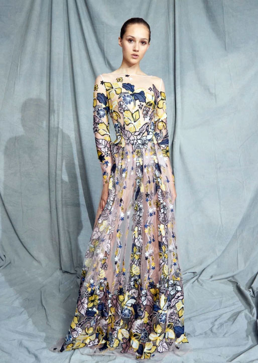фото вечерние платья из коллекции Zuhair Murad Resort 2019