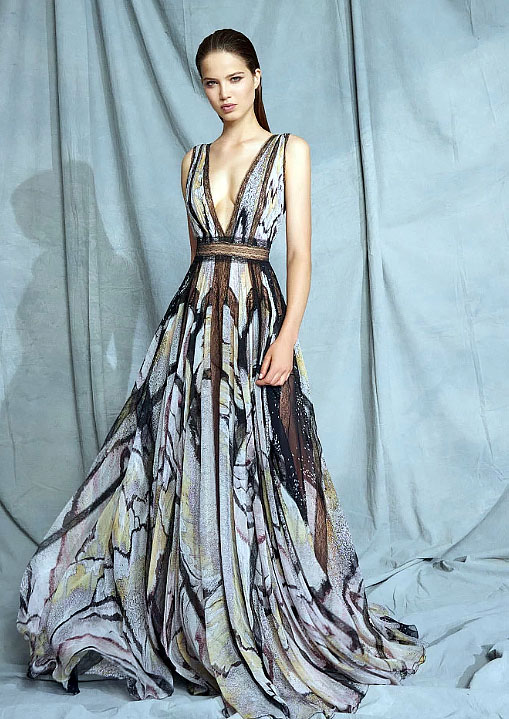 фото вечерние платья из коллекции Zuhair Murad Resort 2019