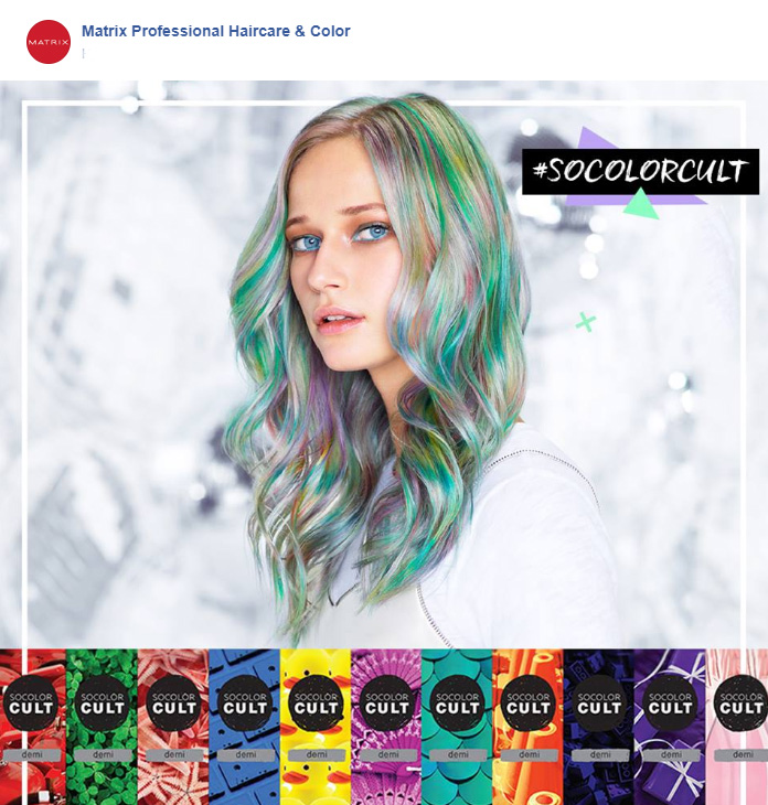 На фото новинка SoColorCult MATRIX