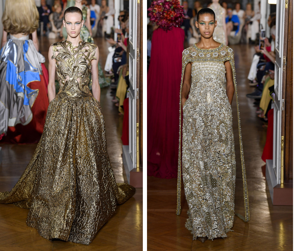 Фото Вечерние платья Валентино из коллекции Valentino Fall Couture 2018 на осень 2019