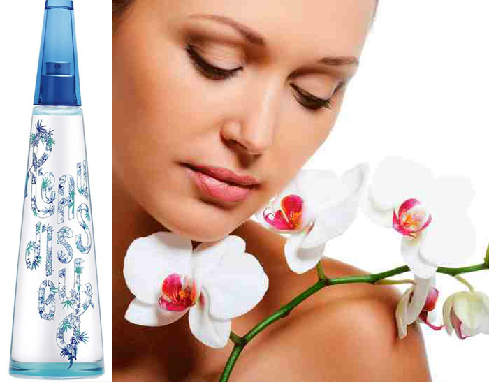 На фото туалетная вода L´Eau D´Issey Pour L´Ete от Issey Miyake
